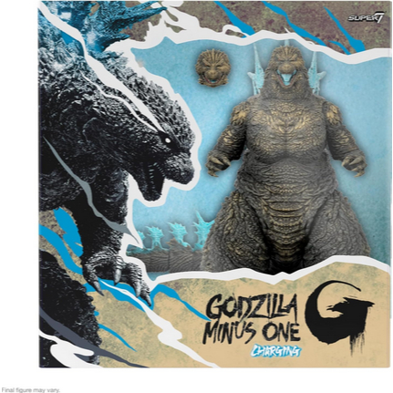 Super7 ULTIMATES Toho Godzilla Minus One (Charging) Figure - 8" Toho Godzilla Action Figure Kaiju