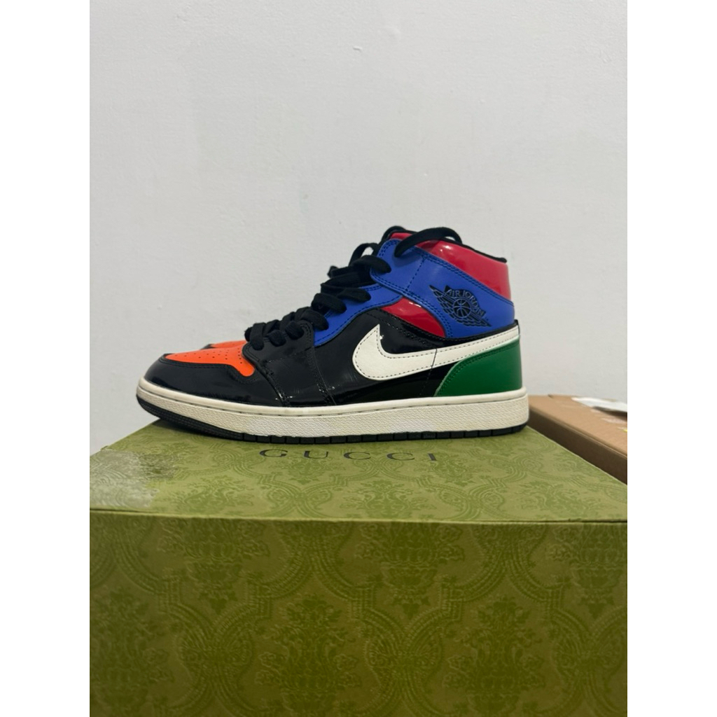 nike shoes aj 1 high top second patent leather