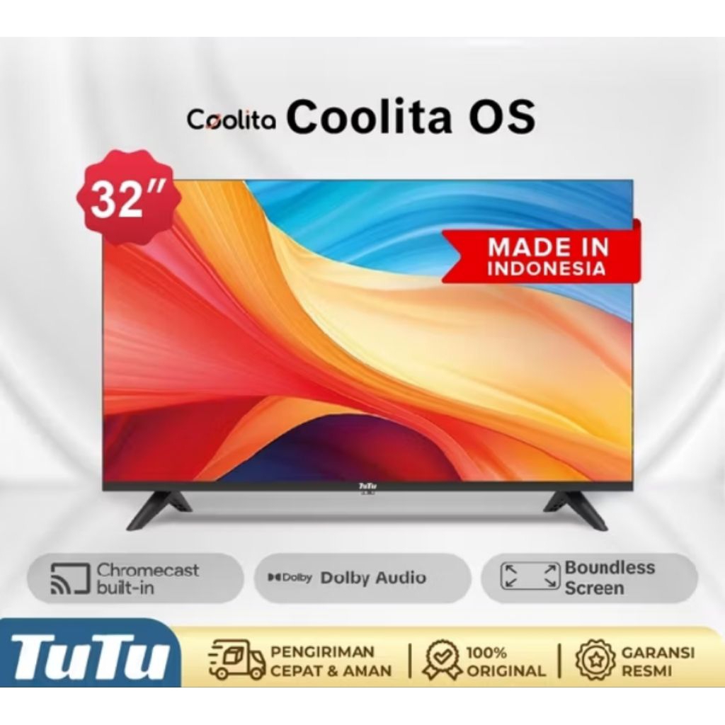 TV SMART TUTU COOLITA 32inchi 32C
