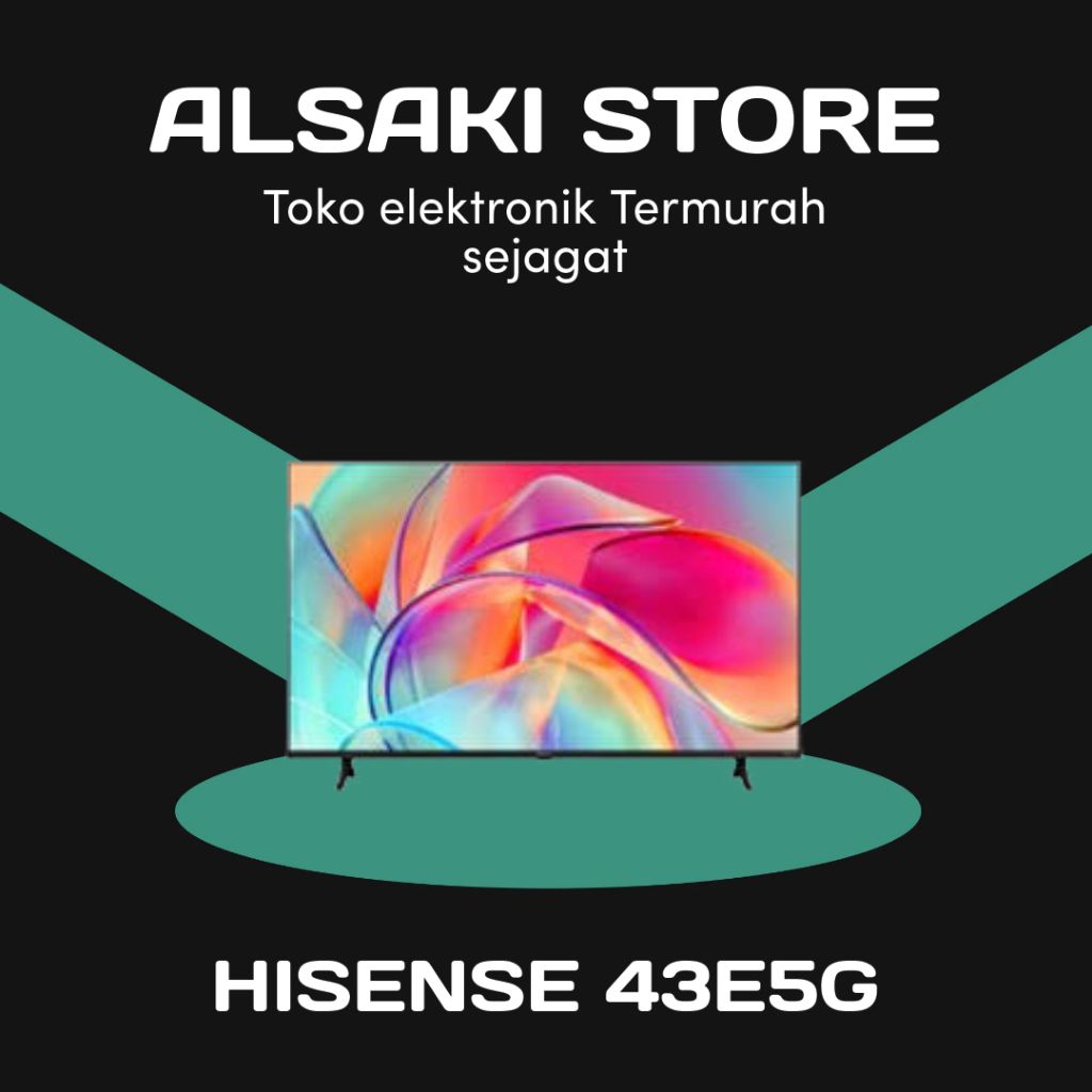 HISENSE 43E5G HD ANDROID TV 43
inch