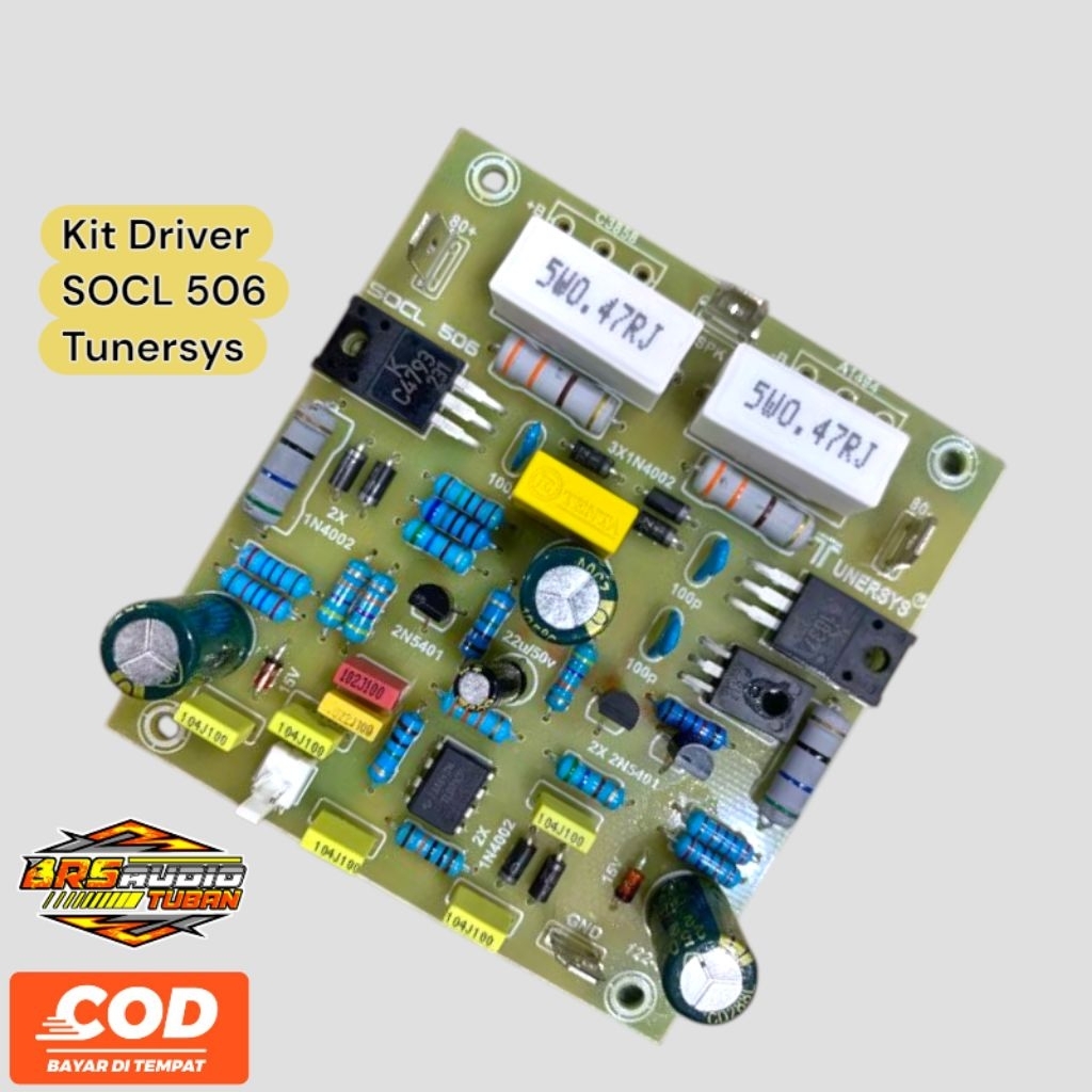 Kit Driver SOCL 506 Tunersys Full Update Komponen