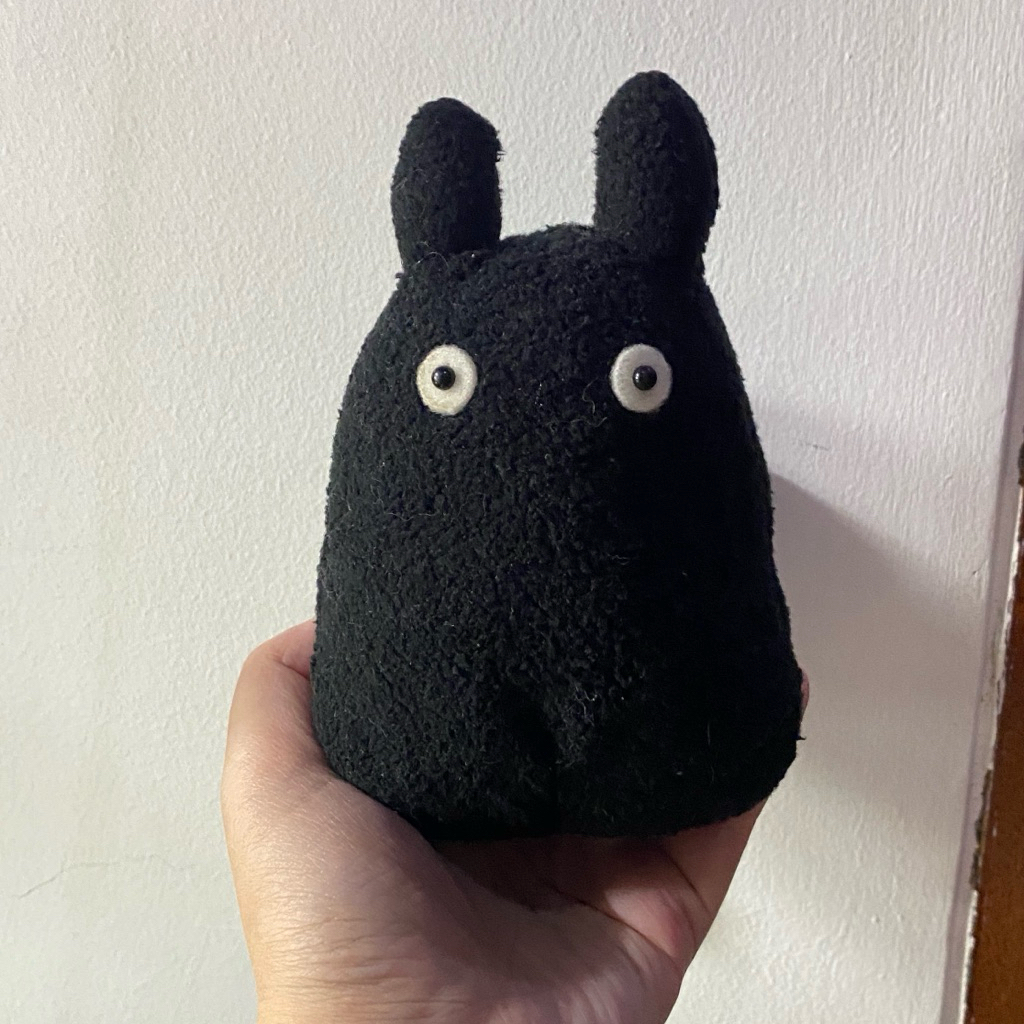Boneka Plush Totoro Hitam Original Museo D’arte Ghibli New Tag