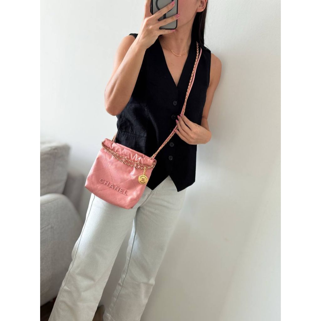 tas mini calfskin ghw