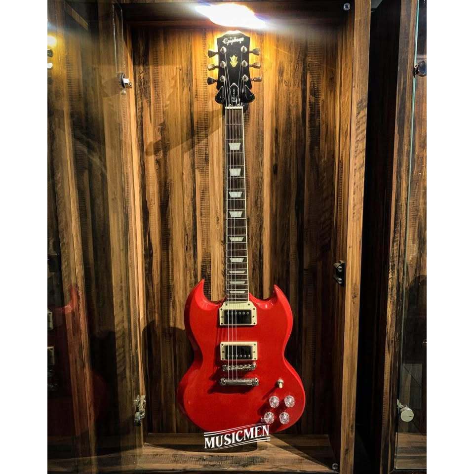 Epiphone SG Muse in Scarlet Red Metalic Original MIC 2021