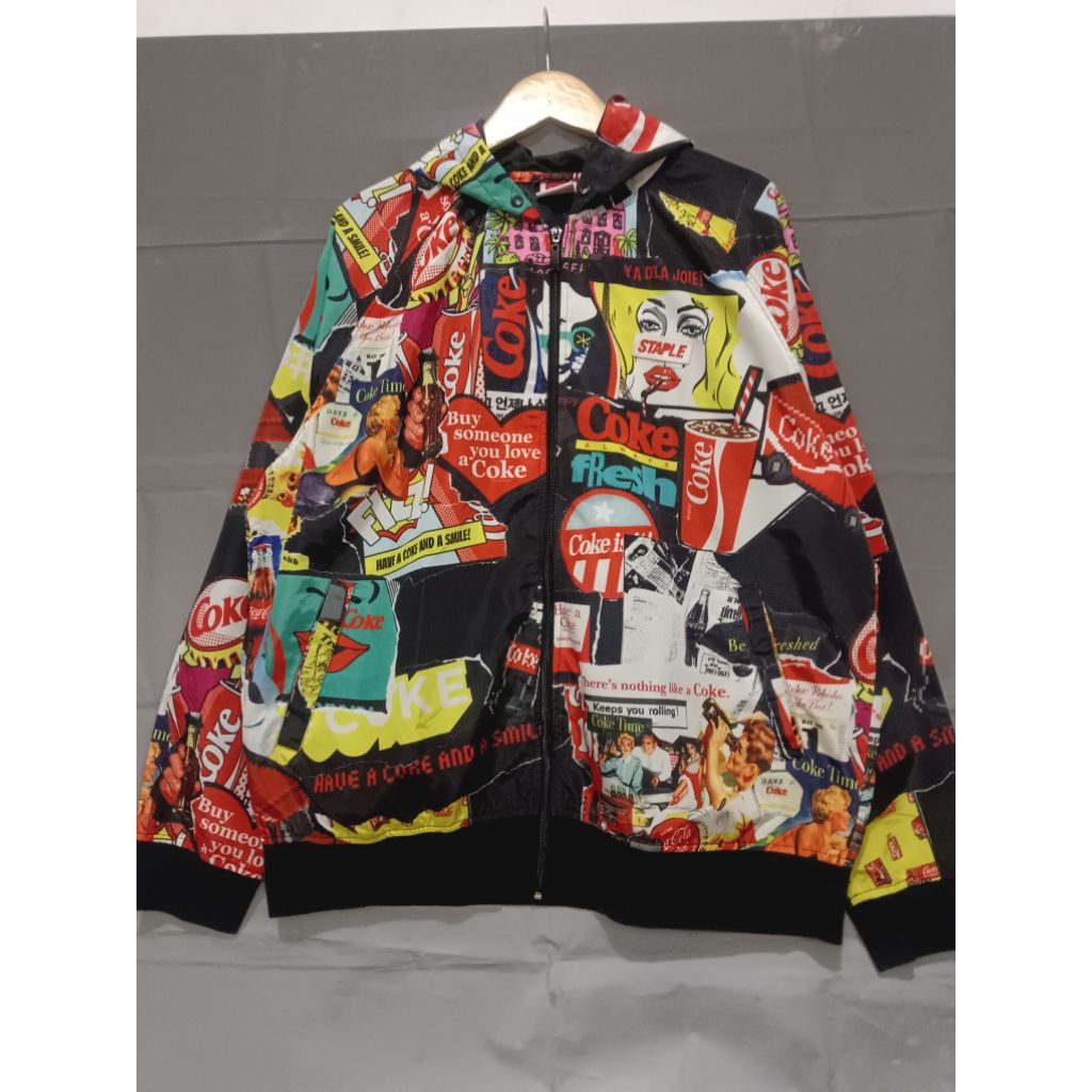 Windbreaker Staple X Coca-Cola Jacket