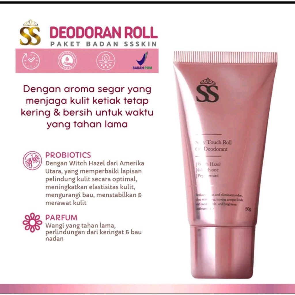 Silky touch deodorant Rollon