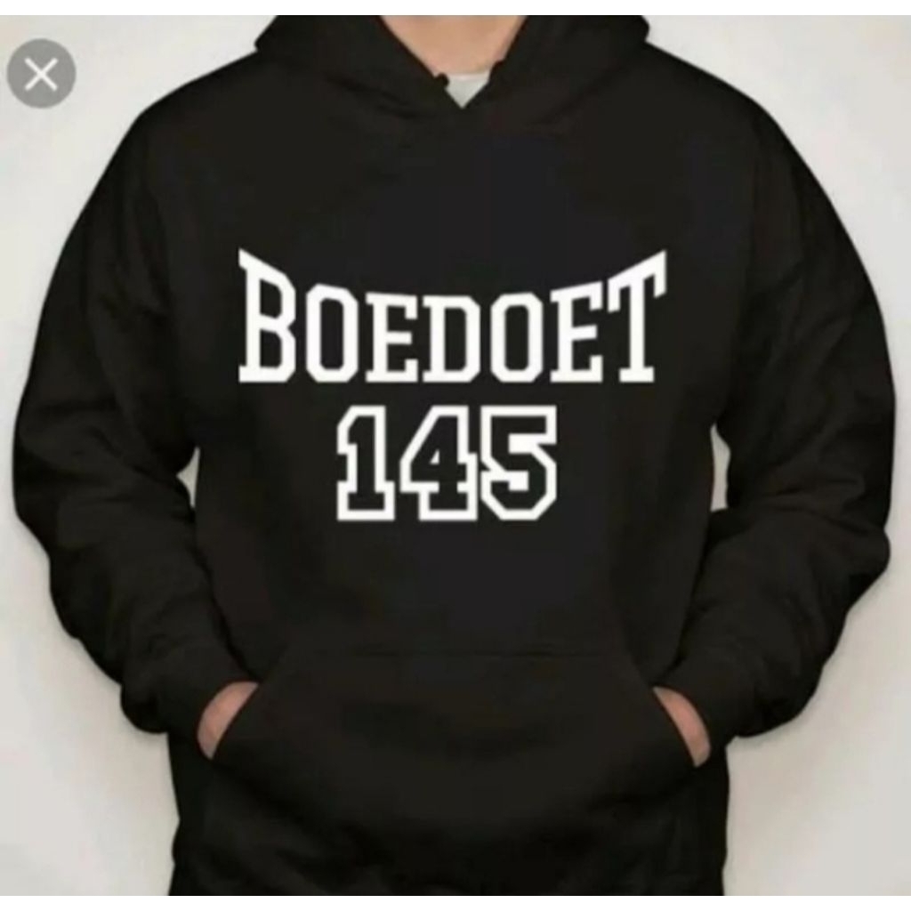 Hoodie sweater Boedoet 145/Jumper Boedot 145 full cutton on fleece/hoodie anak stm