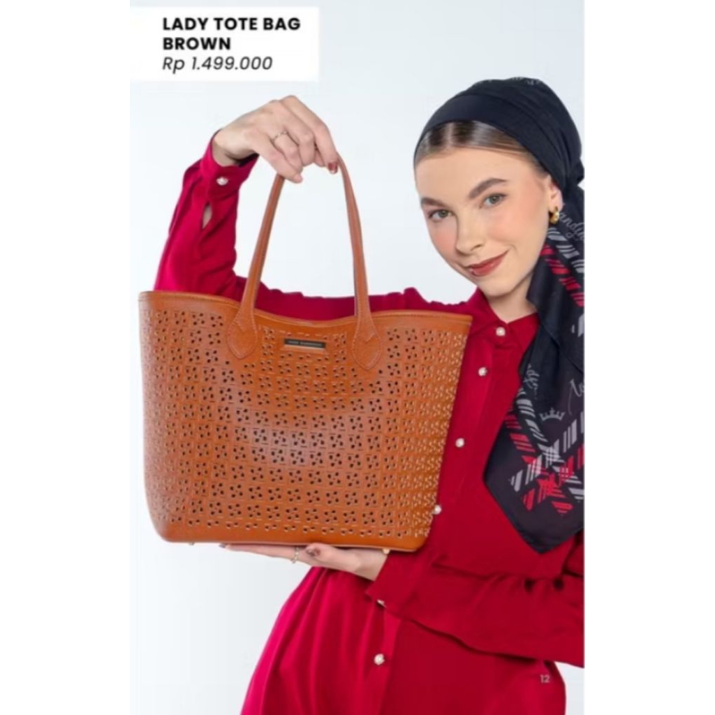 IVAN GUNAWAN TAS FASHION IG LADY BIG TOTE BAG BROWN,ADA MEDIUM,MARILYN,EMILY,JANE,CLEOPATRA,SCARLET,