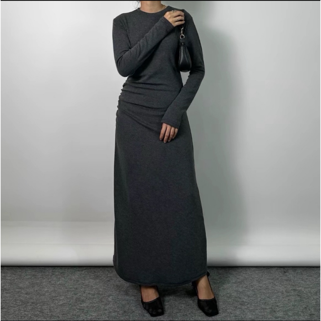 PUFF IT UP KNIT DRESS