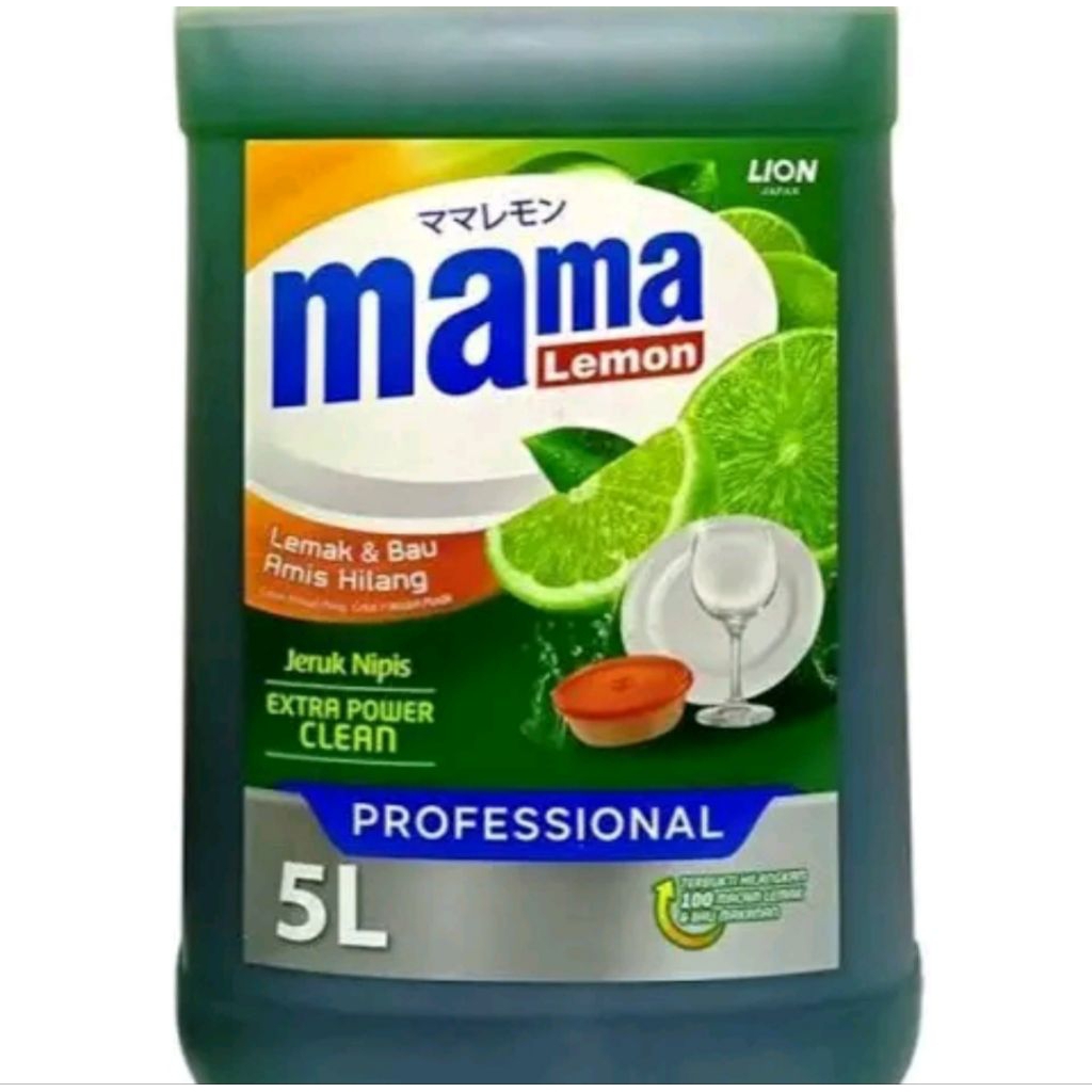 Sabun Pencuci Piring Mama Lemon 5 Liter