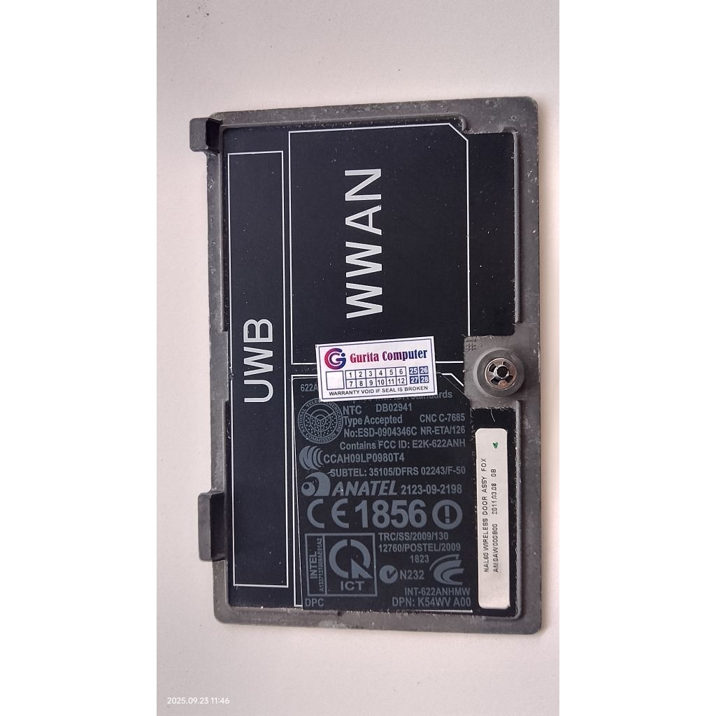 tutup hardisk dell latitude e4310