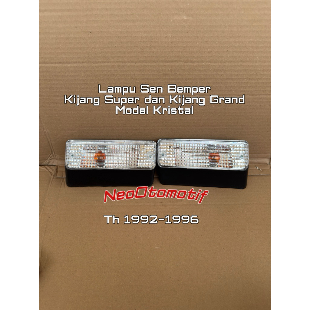 Lampu Sen Bemper Kijang Super dan Kijang Grand Kristal 1 Set
