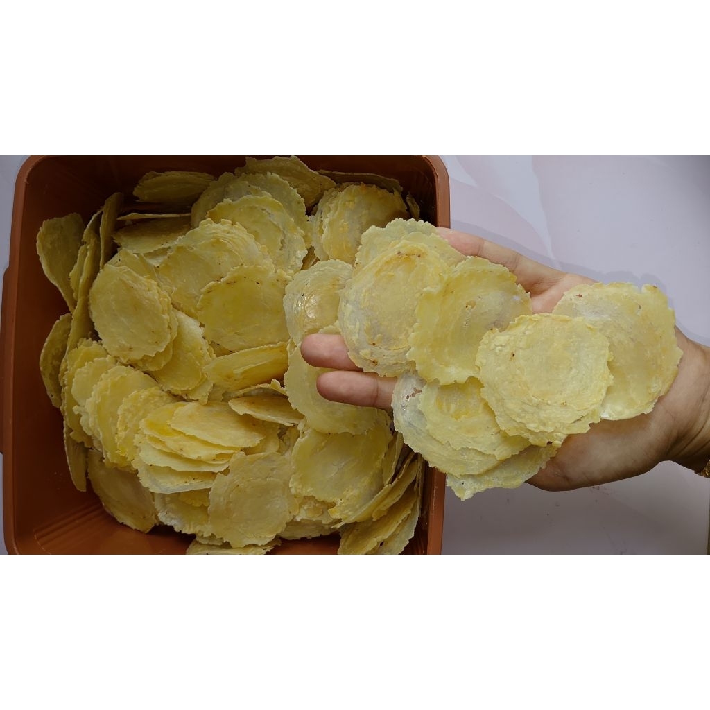 KRUPUK EMPING MELINJO TANPA TEPUNG 1KG