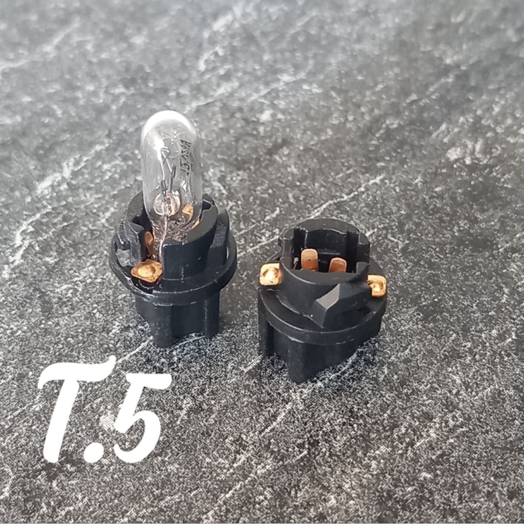 Soket fitting lampu speedometer T5