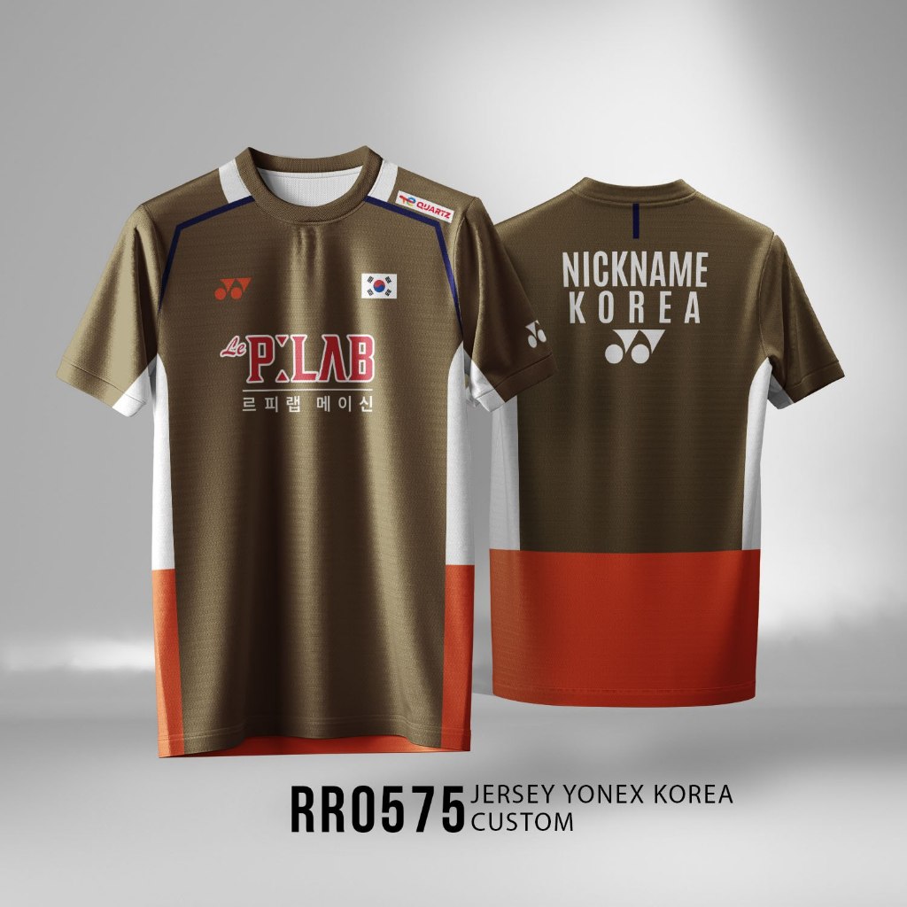 Jersey Badminton Yonex KOREA Custom