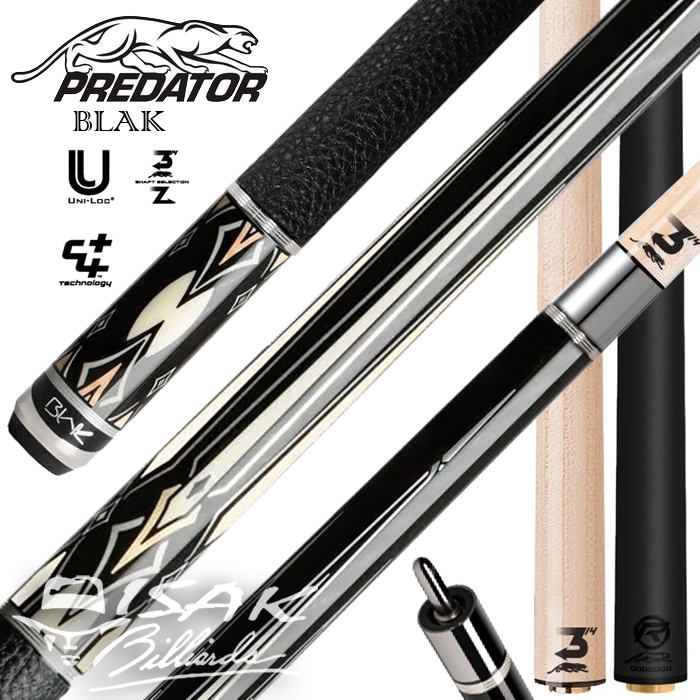 Predator BLAK 5-2 Leather Wrap - Uniloc Low deflection