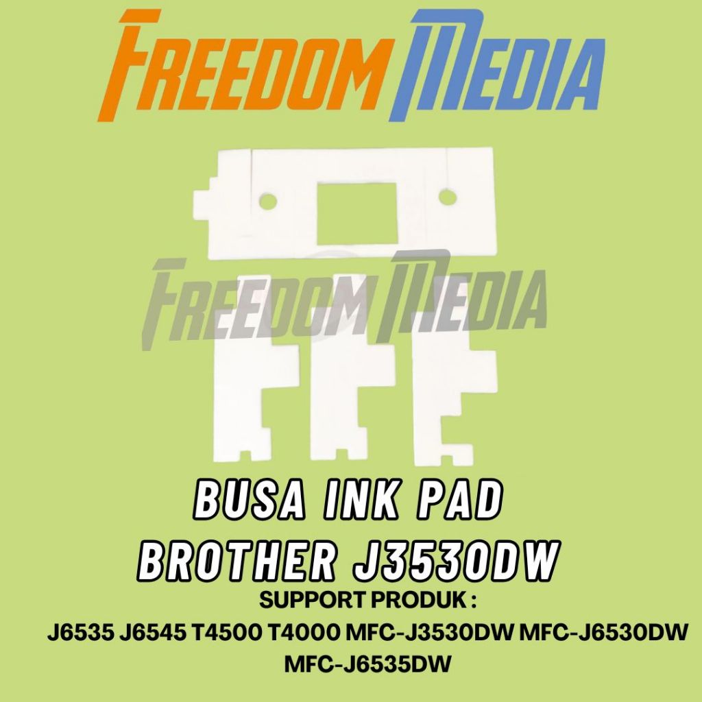 busa inkpad Brother MFC-J3530DW J3530 J6535 J6545 T4500 T4000  MFC-J6530DW MFC-J6535DW