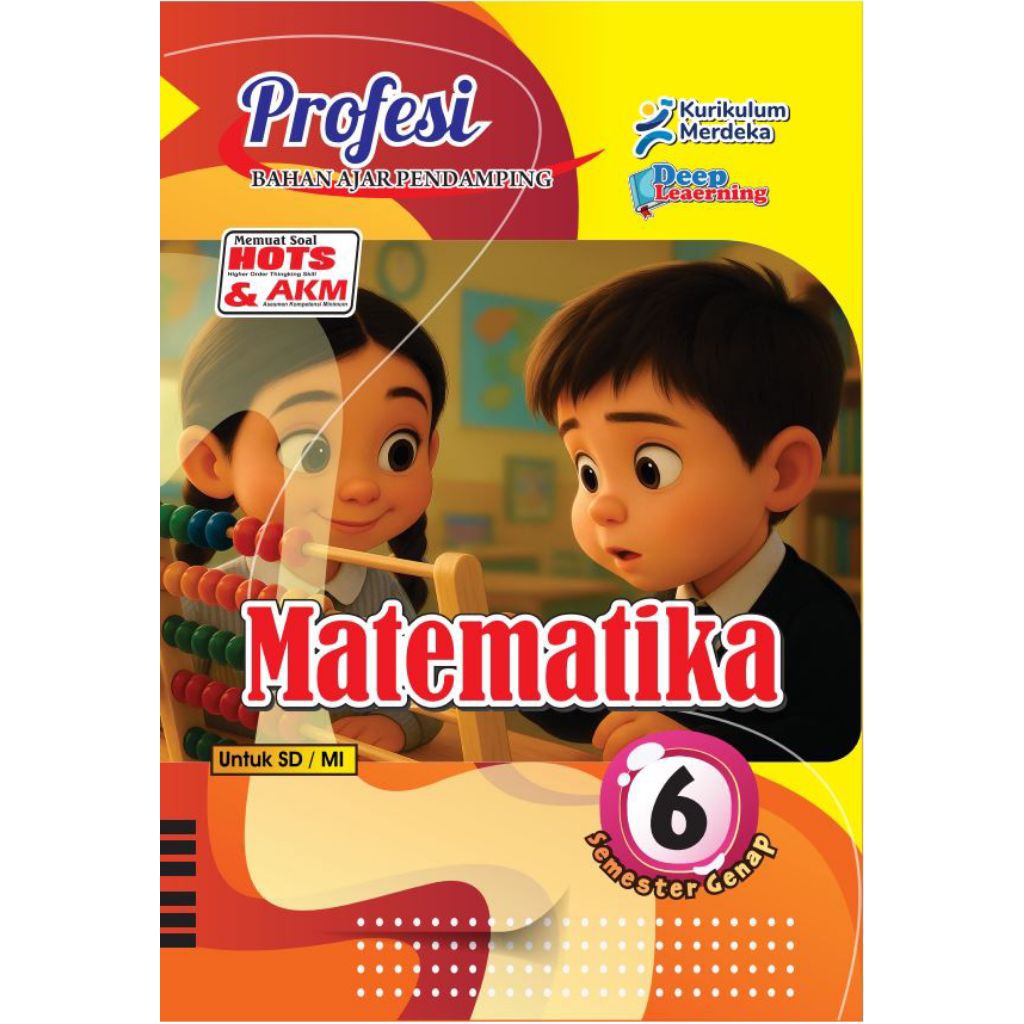 BUKU LKS MATEMATIKA SD/MI KELAS 1-6 SEMESTER GENAP