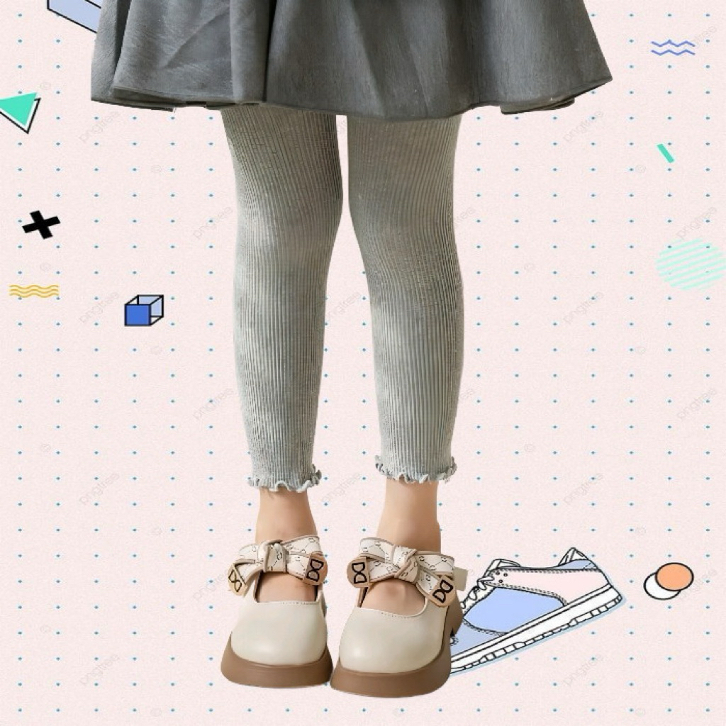 Legging Anak Lembut bahan Rib Knit