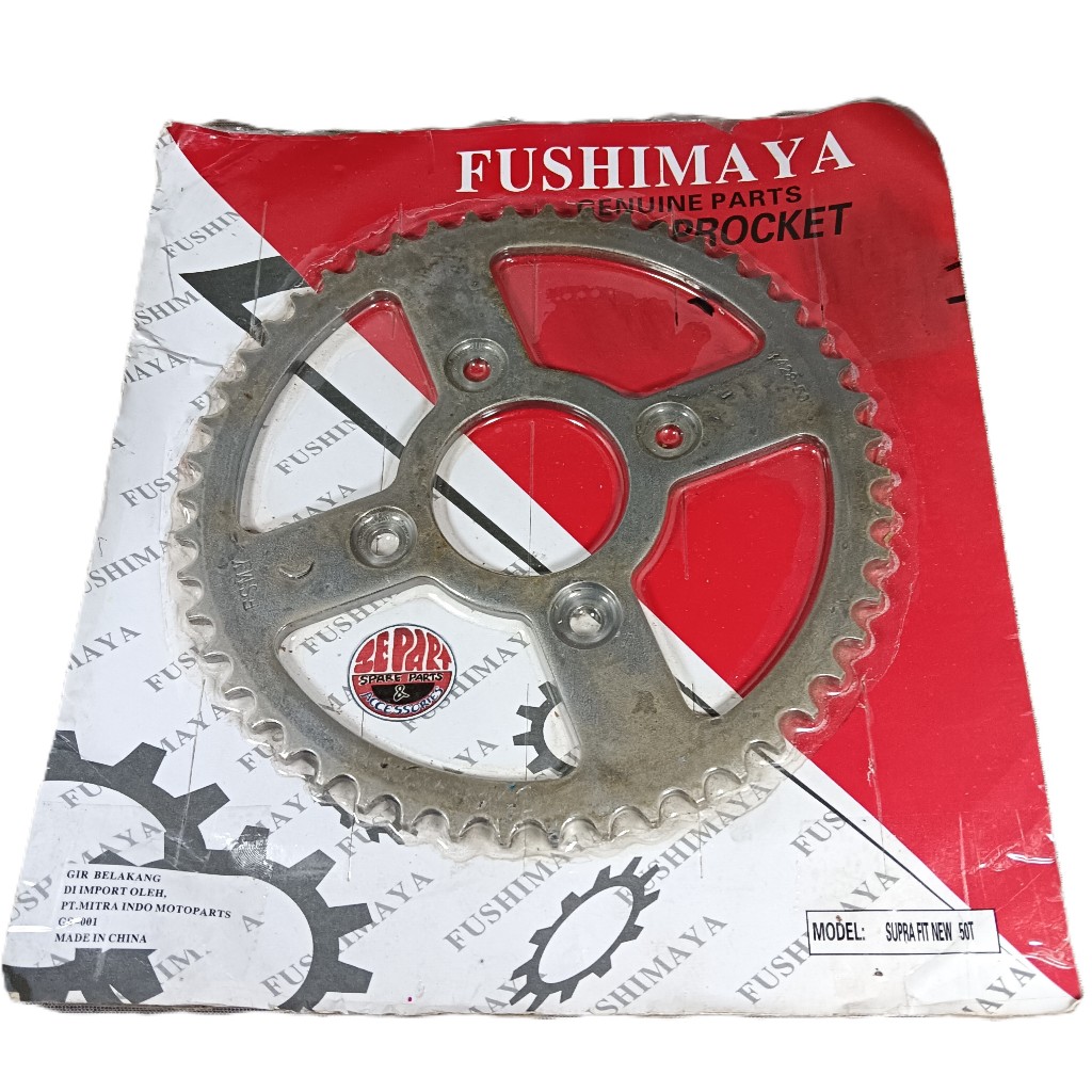Gir Gear belakang Supra Fit New Karisma 50T
