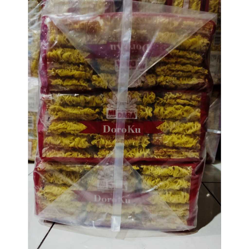 Mie Doroku 1 Bal Ball isi 9 pak x 600 gram / Mi Doroku Burung Dara