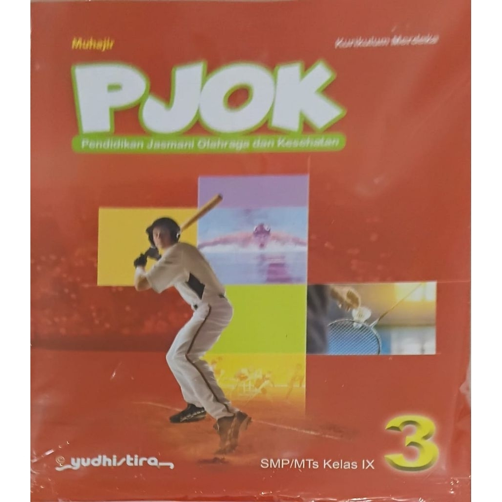 BUKU PJOK KELAS 3 SMP KURIKULUM BARU penerbit yudistira