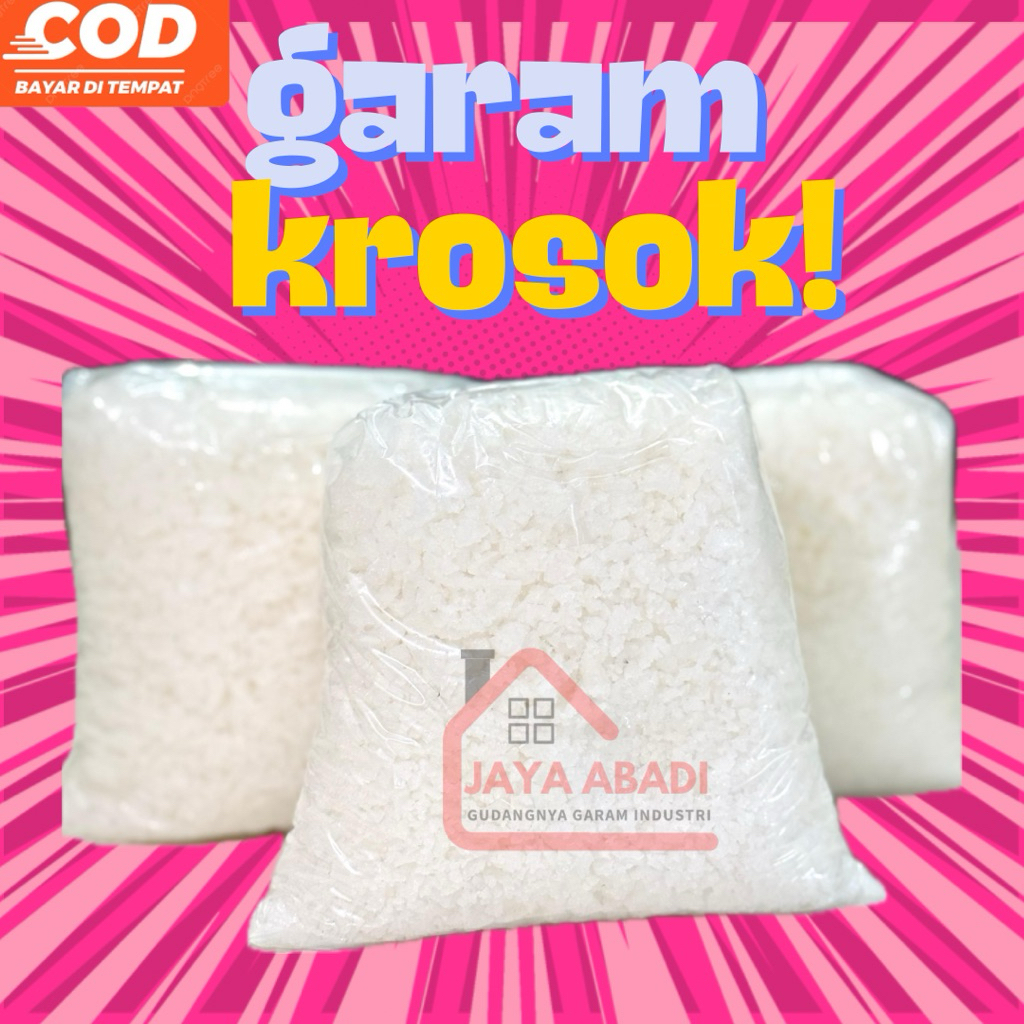 Garam Krosok Kasar Non Yodium Murah