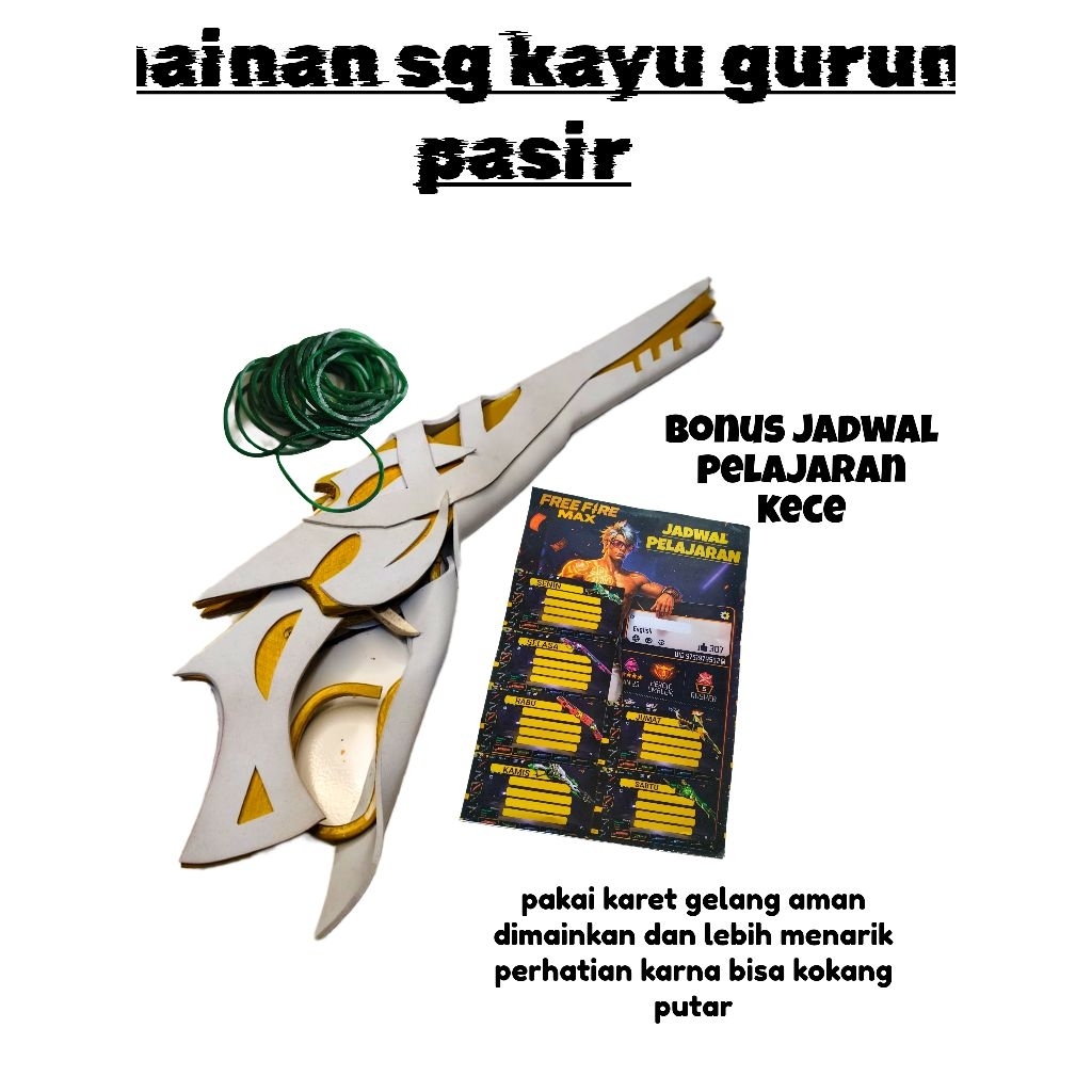 mainan sg kayu gurun pasir mainan ff