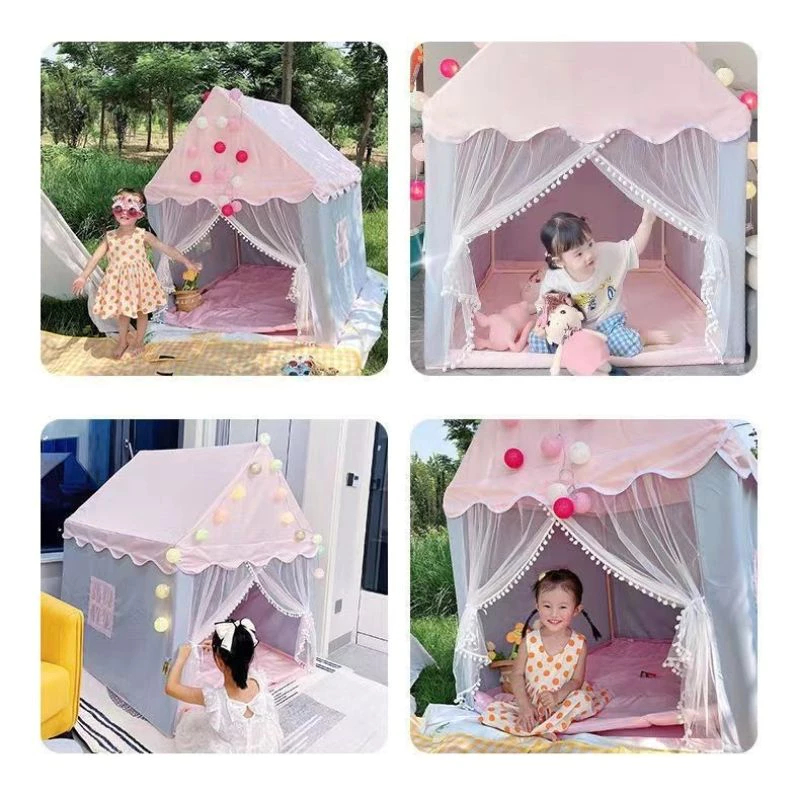 BESTPROMO TENDA ANAK PEREMPUAN MAINAN TENDA JUMBO PRINCESS ANAK MAINAN RUMAH RUMAHAN TENDA PRINCESS