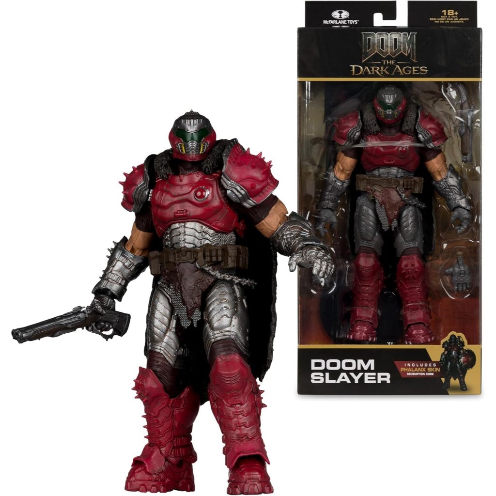 Mcfarlane Toys- Doom: The Dark Ages Doom Slayer (Phalanx Skin) 7In Action Figure