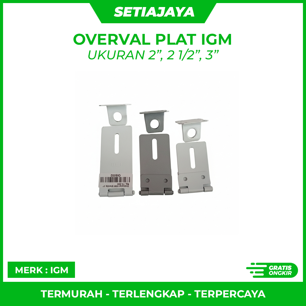 Overval Plat IGM Stainless