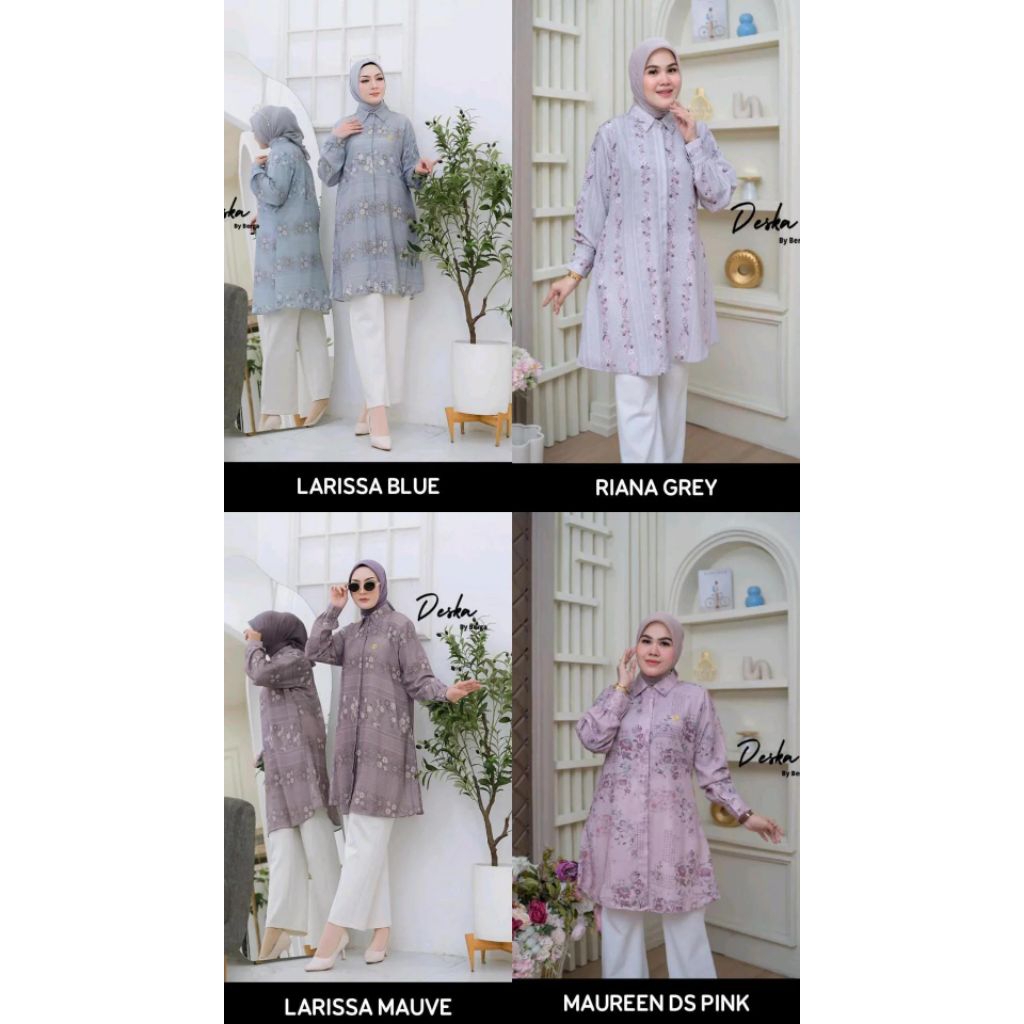 Maureen shirt by berga Collection/Larissa shirt by berga Collection/Riana shirt by berga Collection