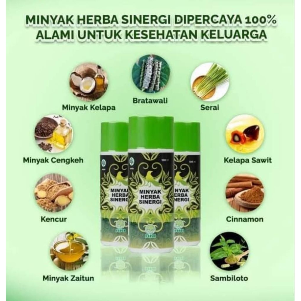 Minyak Herbal Sinergi | MHS Original |