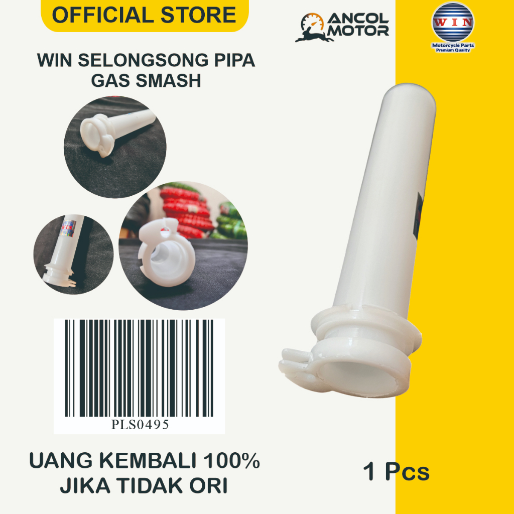 WIN Selongsong Pipa Gas Suzuki Smash Grip Throttle Motor