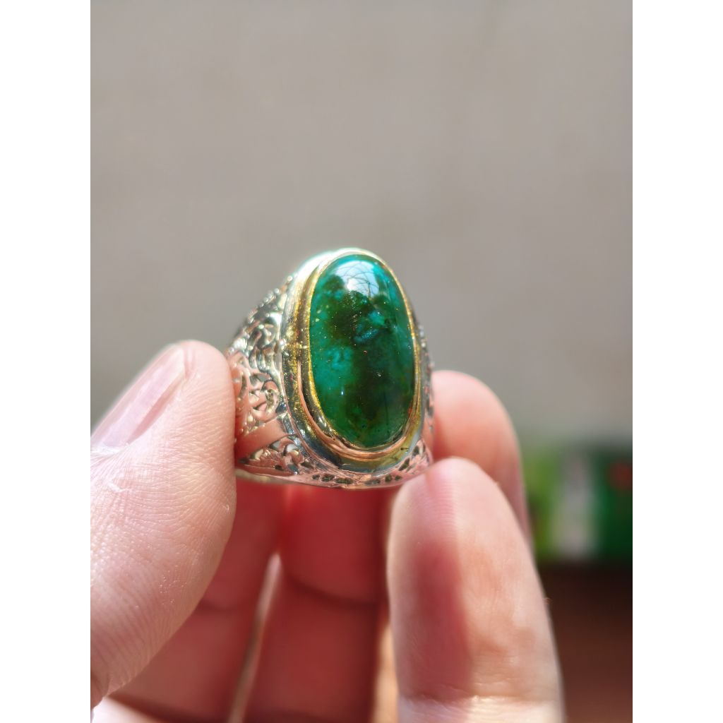 Batu bacan doko majiko bahan coklat kristal