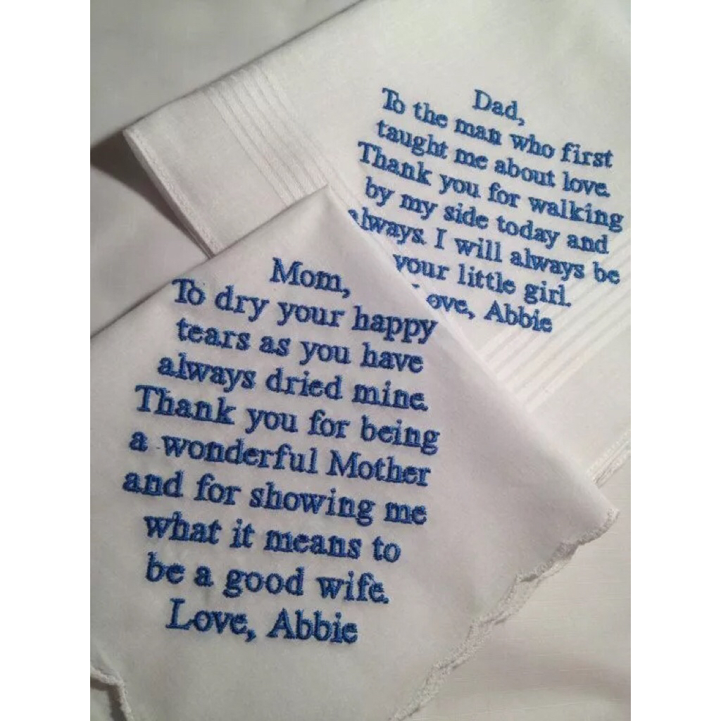 Sapu Tangan / Handkerchief Handmade – Sulam Tangan Eksklusif | Custom Bebas | Custome Nama & Motif