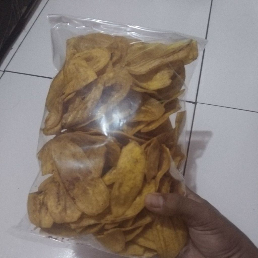 kripik pisang original kripik pisang gurih renyah