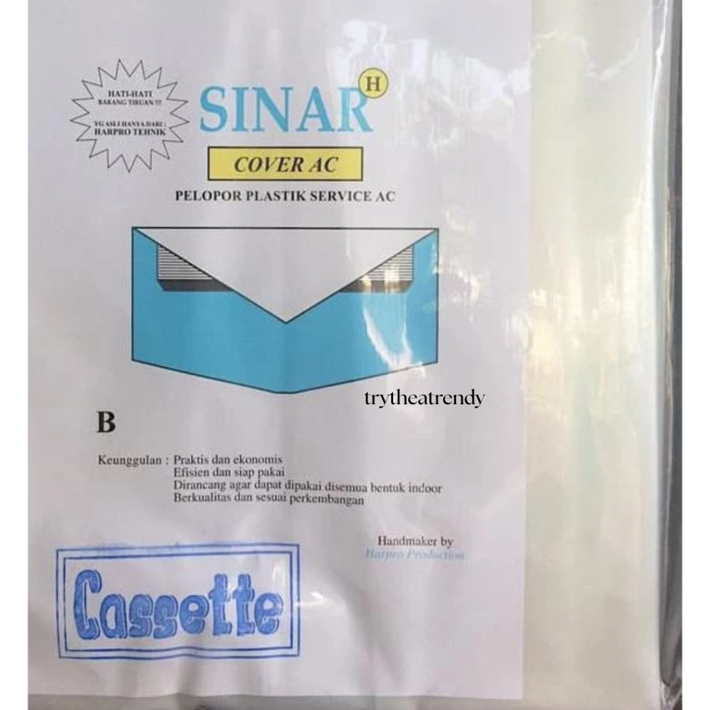 Plastik Cuci AC 5pk Cassete