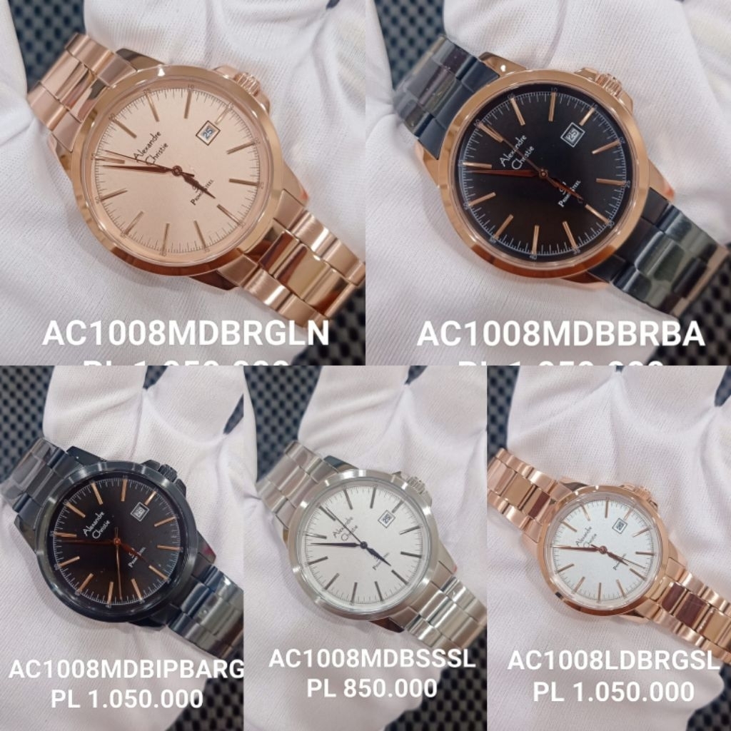 AC1008 || Alexandre Chriatie Ac 1008 Md Original // Couple Ac 1008 LD
