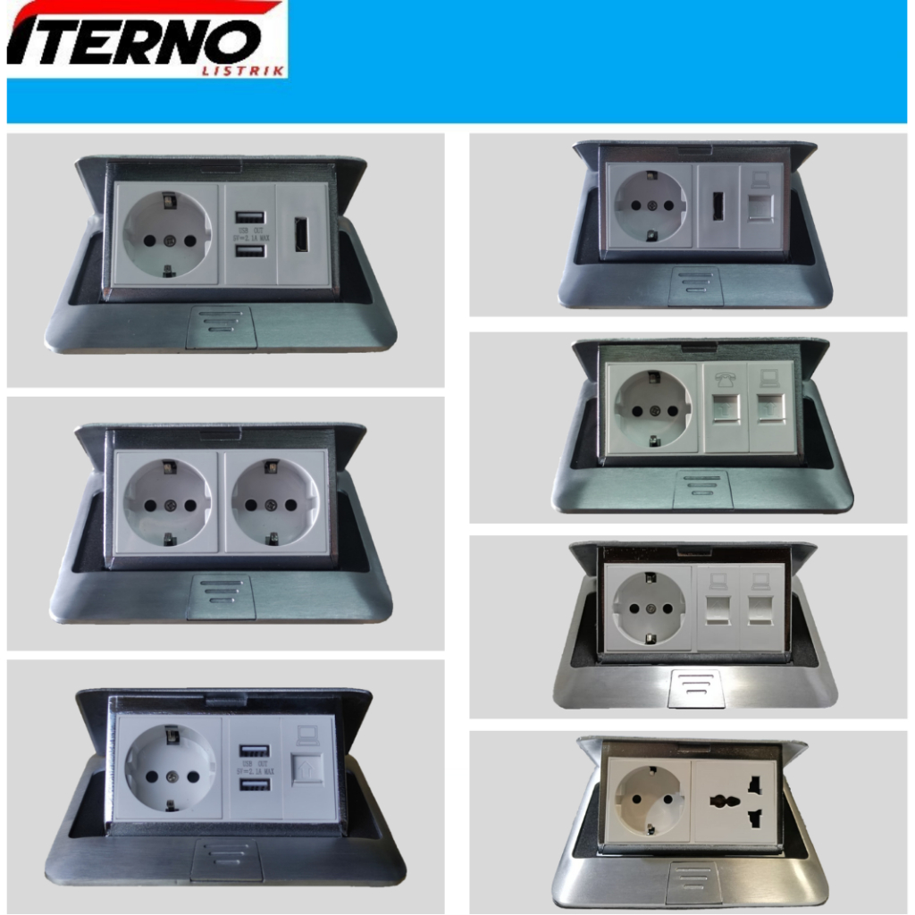 Stop Kontak Lantai 4 Modul Iterno