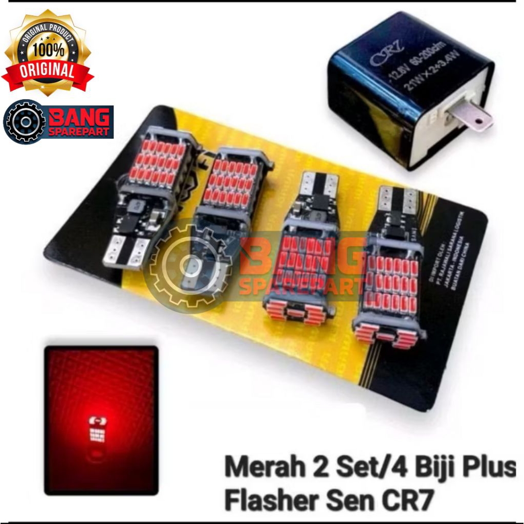 Paket 4 Pcs Sein Dajjal + Flasher CR7 ORIGINAL 100%