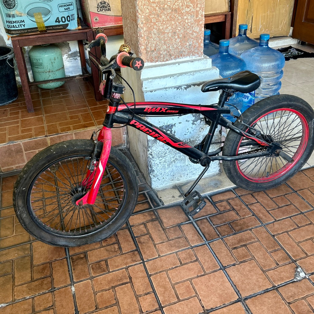 Sepeda Bmx 20  Centrum / Morison 2.4 dan 3.0 ban Jumbo Vbrake ban besar Bmx sepeda by pacific bike