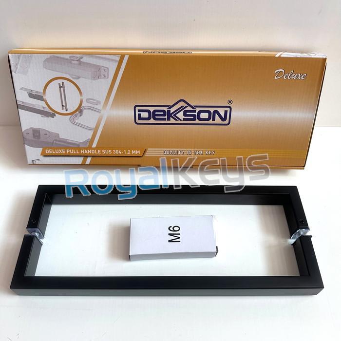 Pull Handle Dekson Dekkson SQ PH DL801 801 30X15X350mm Matt Black
