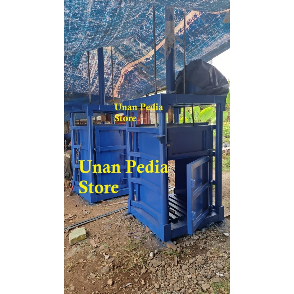Mesin Press Hidrolik Plastik, Kardus, PET - Mesin Press Sampah
