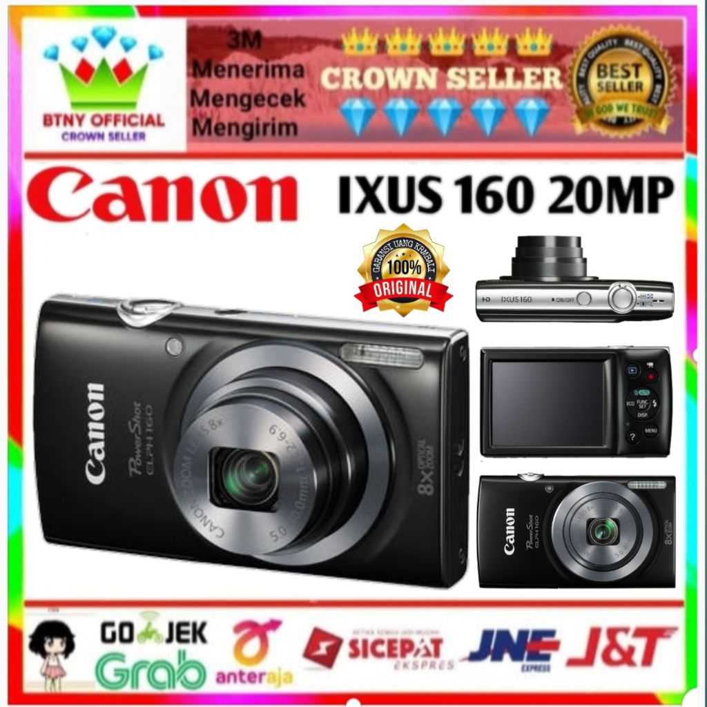 Camera Canon ixus 160 / Kamera Canon Ixus 160 / Camera Canon Digital IXUS 160 Pocket