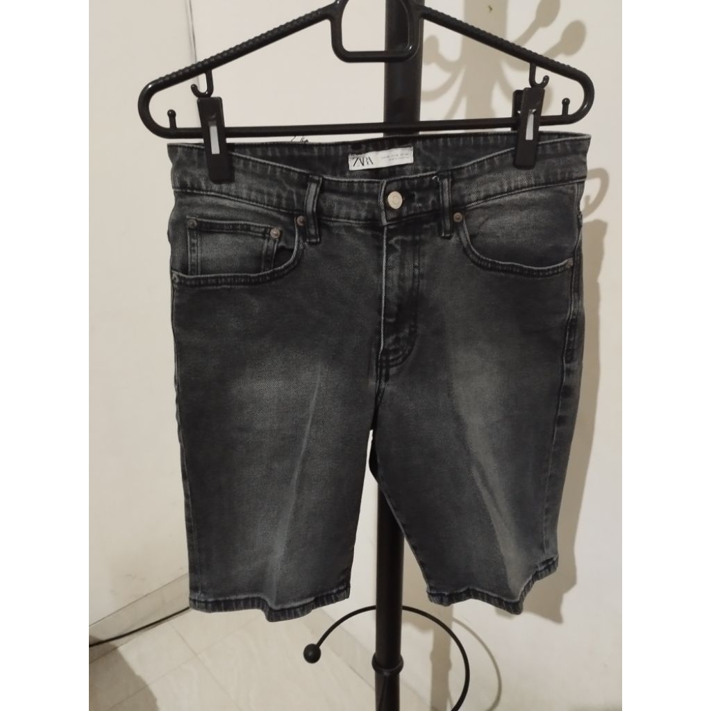 celana jeans pendek Zara pria Original