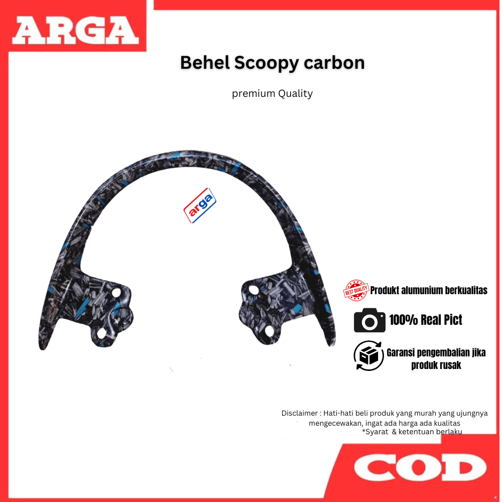 BEHEL SCOOPY CARBON WTP / BEGEL SCOOPY 2015 - 2024 MOTIP CARBON WTP FORGED
