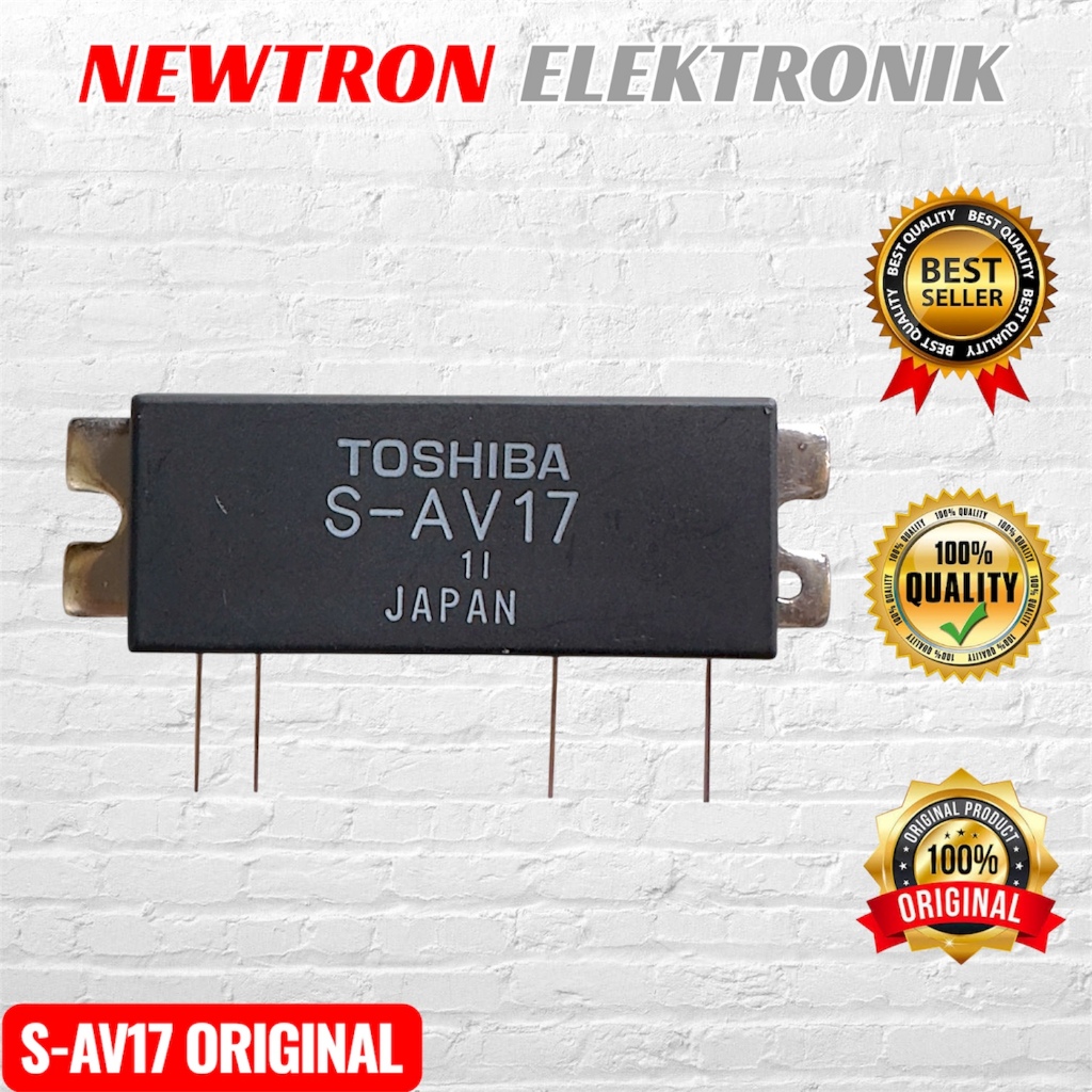 Final S-AV17 Original Asli TOSHIBA Rig ICOM Kenwood SAV17