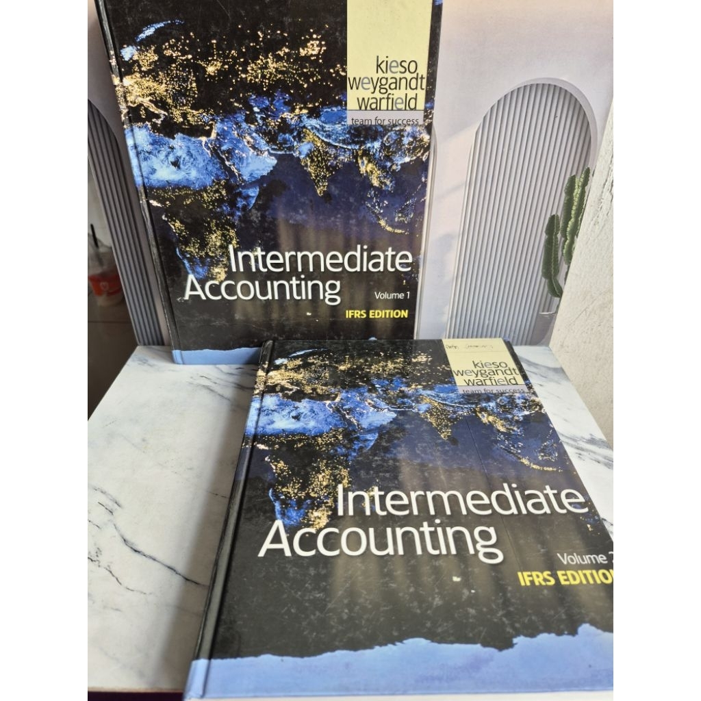 Buku Intermediate Accounting Vol.1 and 2 By Kieso IFRS Edition ORI
