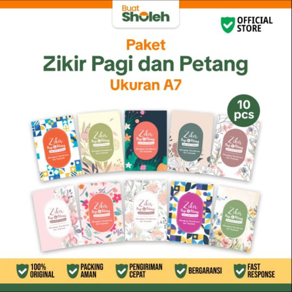 Aesthetic Paket Dzikir Pagi - Petang A7 || dzikir muslimah || Dzikir pagi petang || Kado muslimah ||